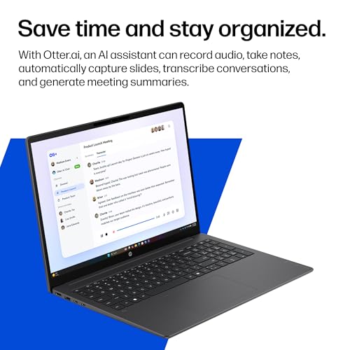 Image of HP OmniBook 3 16 inch Next Gen AI PC, 2K Display, Snapdragon X X1-26-100, 16 GB RAM, 1 TB SSD, Qualcomm Adreno GPU, Windows 11 Home, Mica Silver, 16-bz0000nr
