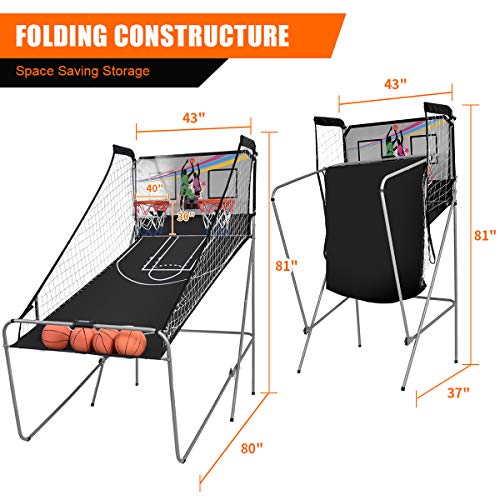 Portable Basketball Arcade Game Machine