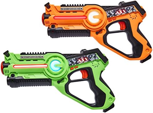 Strike Laser Tag Guns Set - 2 Player Pack With Deluxe Carry Case - Laser Tag Game For Kids - Lazer Tag