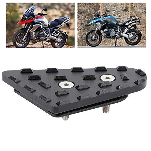 Motorcycle Brake Pedal Black Rear Foot Brake Extension Pedals Motorcycle Rear Brake Extension Pedals Rear Foot Brake Lever Pedal Enlarge Extension Pad Aluminum Alloy for R1200GS R1250GS ADV (Black)