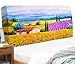Kopfteil Hussen Kopfteilbezug -Elegant Bezug für Bettkopfteil Bett Kopfteil Bezug Kopfteil bett120/150/180/200/220cm Kopfteil Bezug Kopfteil Husse Bett Bettkopfteil . ( Color : A , Size : 120*65cm )