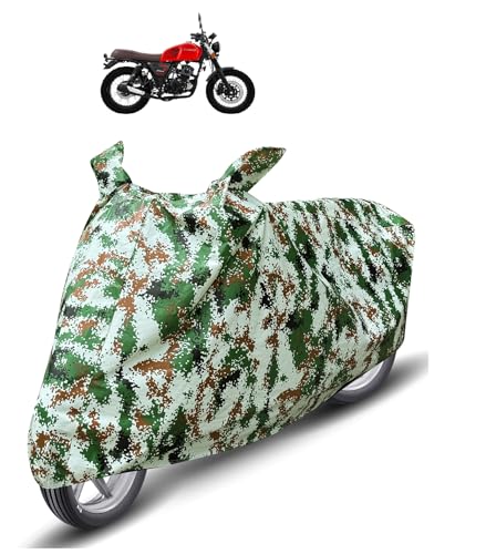 Image of Auto Hub Waterproof Scooty Cover Compatible with Keeway SR 125 Dustproof, UV Protection Two Wheeler Scooty SR 125 Cover - Forest