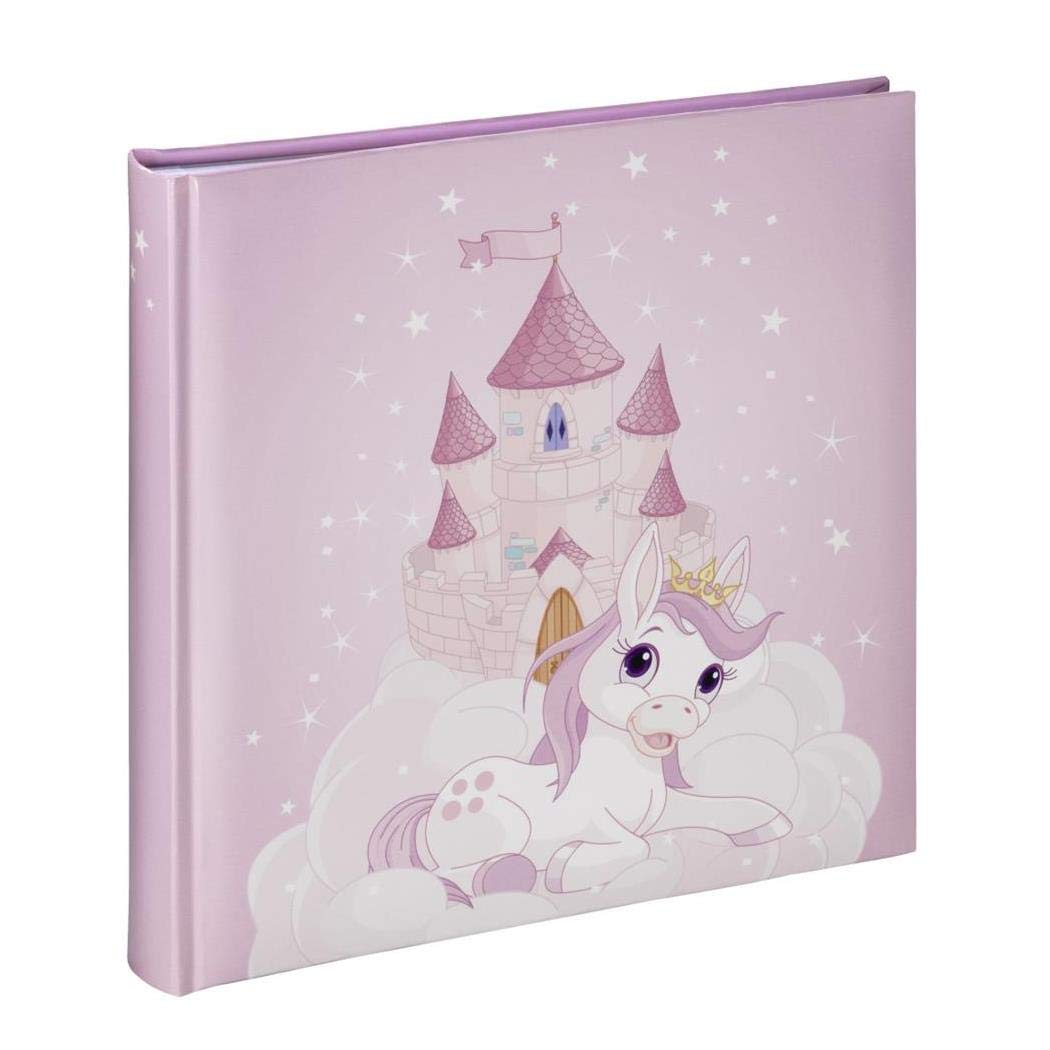 Album na zdjęcia Hama "Joana", 25x25 cm, 50 białych stron, różowy, z pergaminowymi przekładkami, idealny do scrapbookingu