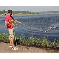 Jenlis Razer Rake - Collapsible All-Purpose Aluminum Lake and Landscape ...