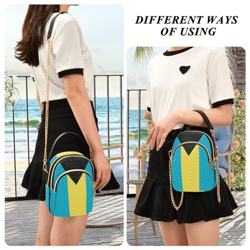 Image of Patriot Flag Cell Phone Purse Crossbody Handbag Durable Shoulder Bag Sturdy Travel Pouch