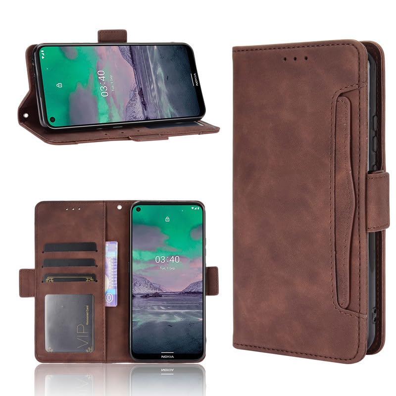 Étui portefeuille Nokia C2 Tennen marron idéal pour vos déplacements quotidiens