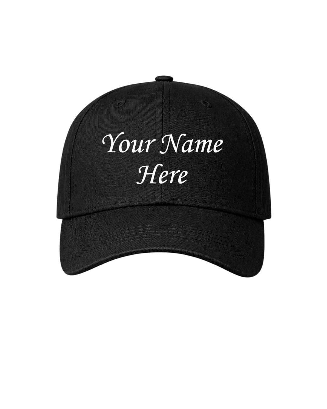 Personalized Name Black Cap for Men & Women Adjustable Baseball Cap | Stylish Casual Wear | Gift for Birthday, Anniversary & Special Occasions-image-43