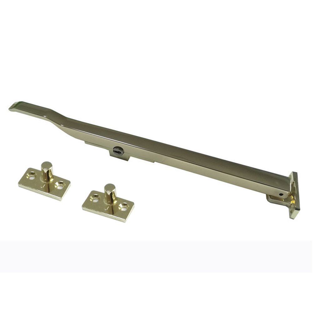 Homy Window Stay, 250mm Zinc Alloy Casement Stay Window Latch/Locks, Window Handle (Gold)