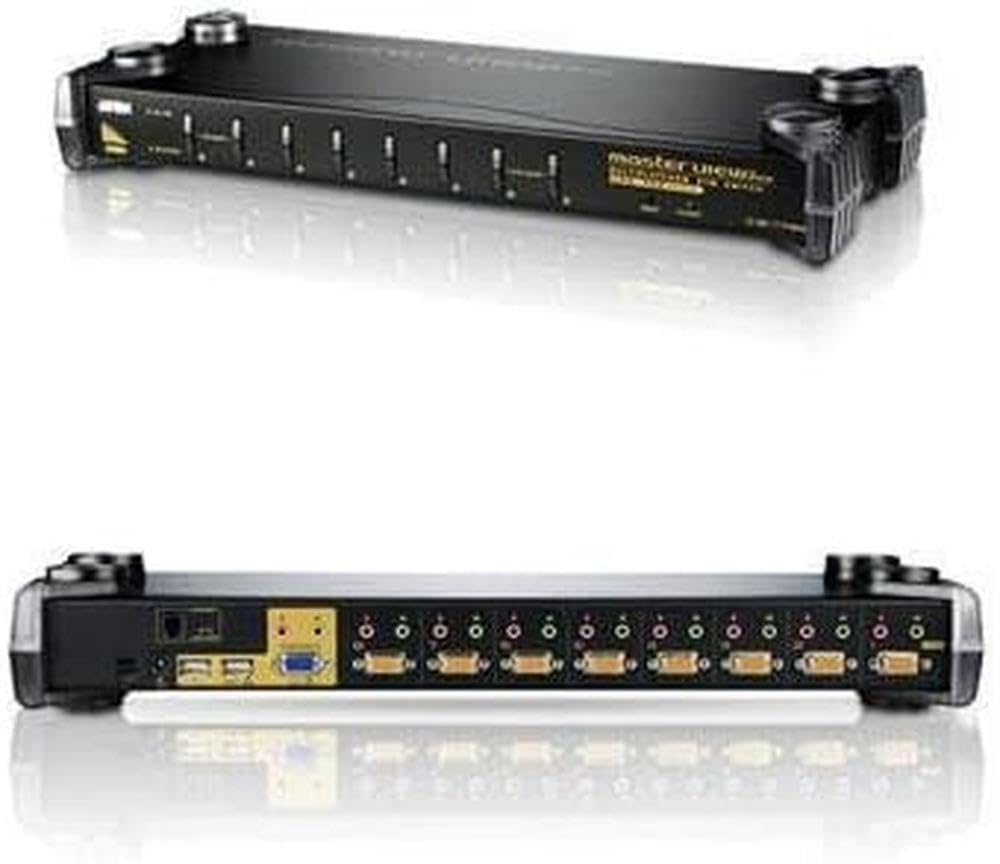 IOGEAR Aten Technology CS1758KIT Iogear 8-Port Masterview Multi-Platform KVM Kit