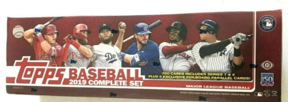 Amazon.com: 2019 Topps Baseball Cards Retail Factory Set (700