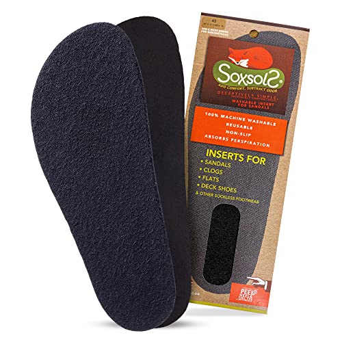 Wool Flat Shoe Insert for Sandals & Sockless Shoes, Comfortable