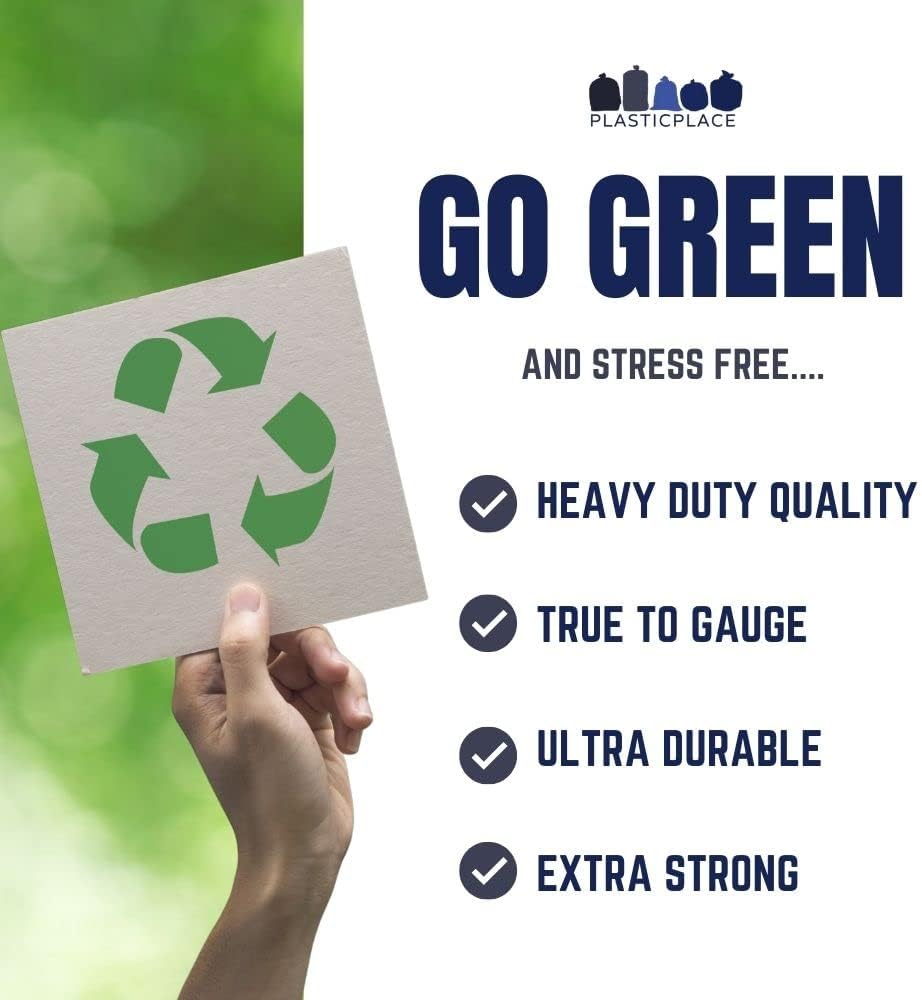 Prоmо 40% оƒƒ Blue Recyling Bags 38x55 55 Gallon 100/Case 1.2 Mil H-RBL55