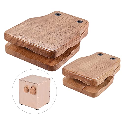 summina 2 Stück Trommel für Cajon Zubehör Companion Kastagnetten groß und mittel für Handwerkzeuge - Image 7