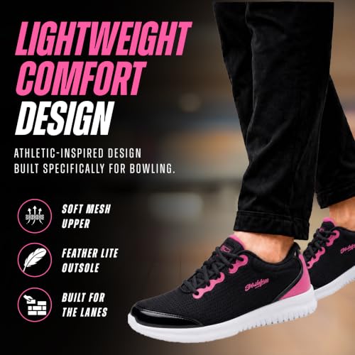 Image of KR Strikeforce Glitz Womens Athletic Bowling Shoe for Right or Left Handed Bowlers