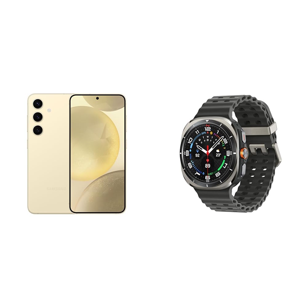Amazon | Galaxy S24 256GB イエロー+Watch Ultra チタニウム