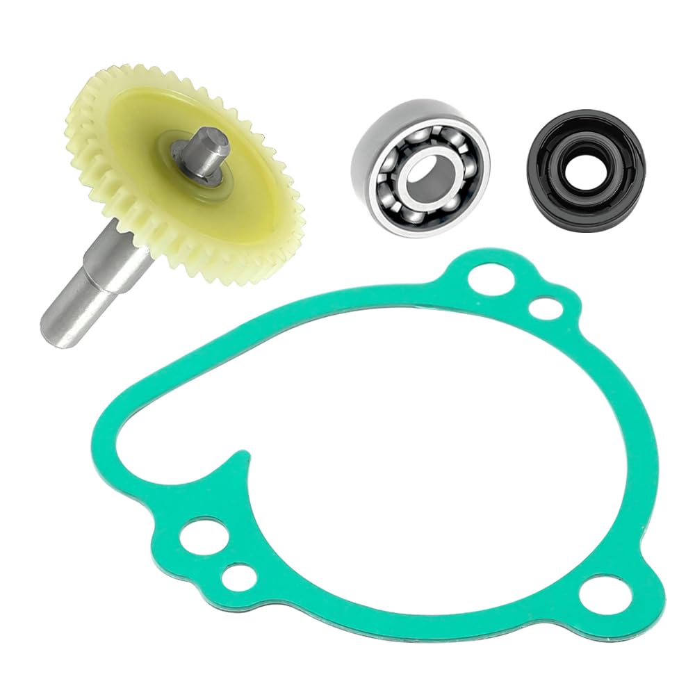 Wasserpumpe Reparatur Kit Impeller Welle Zahnrad Lager Dichtung Dichtung passend für Kawasaki KX 85 KX 80 KX 100