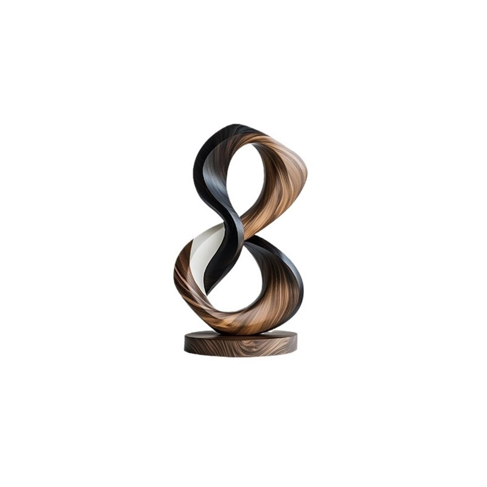 AILIUXIAOYAN Home Hecor Wooden Sculpture Ornaments Abstract Creative Home Decor Tabletop Artwork