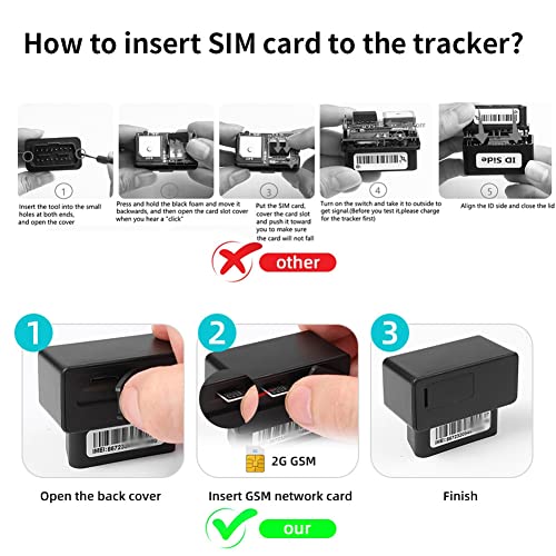 Gsrimgratoe OBD II GPS Tracker con Voice Listen