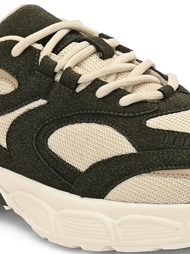 Image of Cruiser Men's Sneakers | Cushioned Insole Comfortable Shoes | Trendy & Stylish Modern Sneakers | Durable TPR Sole Casual Walking Footwear (2679)