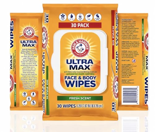 Image of Man Wipes - Fresh Scent Mens Wipes - Ultra Max 30 Bathroom Wipes - Pack of 1 Wipes for Adults - Wipes Pack - Toilet Wipes