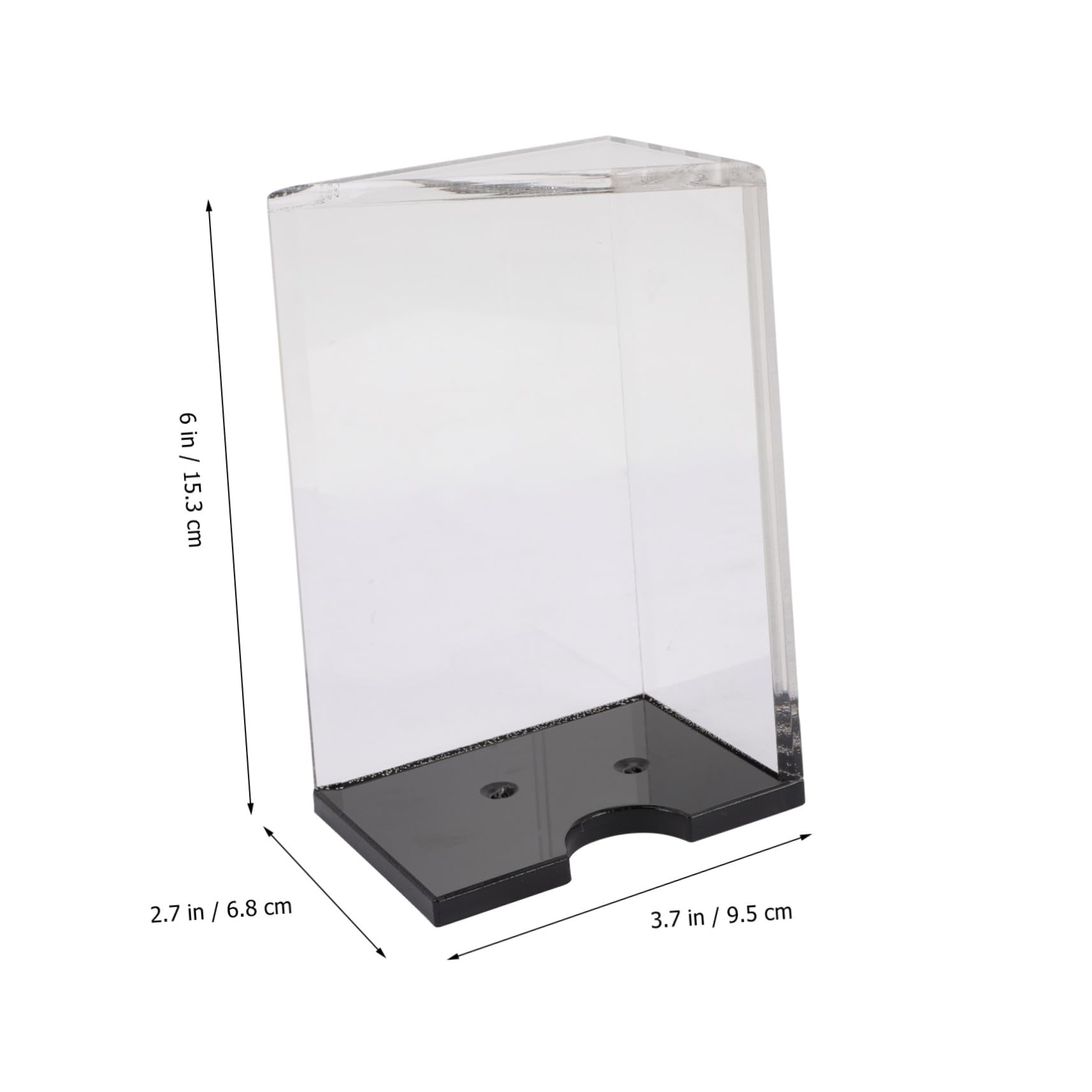 Support de Cartes à Jouer Acrylique Transparent Organiseur Léger et Robuste pour Jeux de Poker Rangement Compact et Élégant Accessoire Maison Pratique