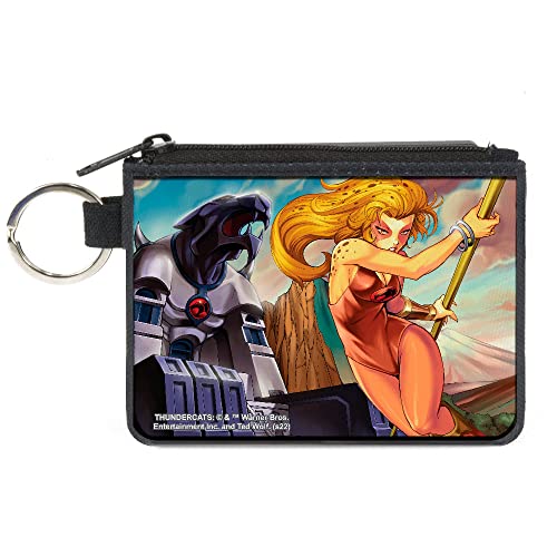 Buckle-Down Thundercats Wallet, Coin Purse, Thundercats Cheetara Cats Lair Action Pose, Canvas