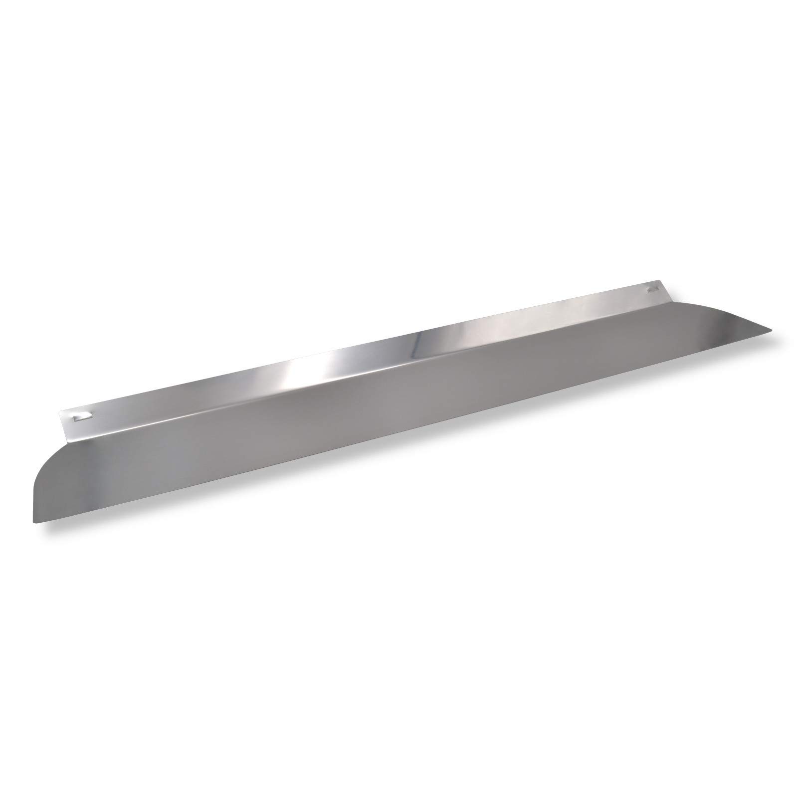 DEWEPRO® Flächenspachtel mit handlichem Griff und austauschbarem Edelstahlblatt 0,3mm - Breite: 1000mm