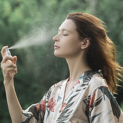 Miniatura 6 de Dr Joe Lab Bruma de menta orgánica para el cuidado de la piel  Certificado orgánico USDA  Spray facial  Calmante y relajante  Aceite esencial de