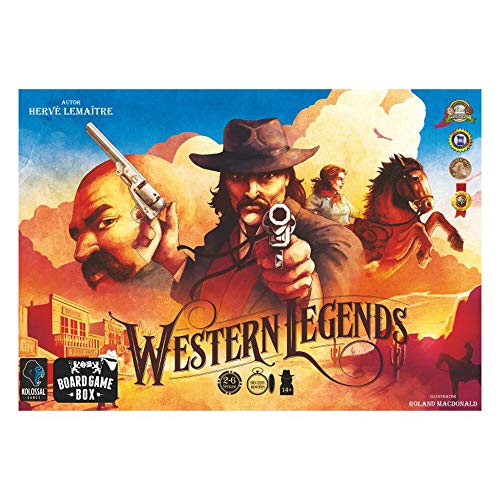 Preisvergleich Produktbild Board Game Box Western Legends (deutsch)