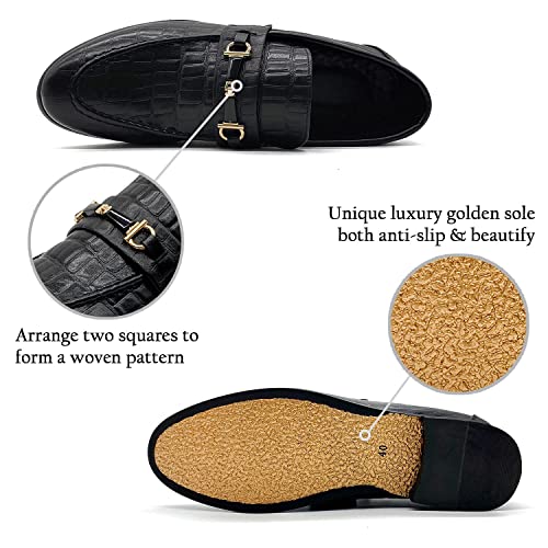 CMM Men's Leather Loafers Classic Luxury Loafer Slip on Dress Loafers for Wedding Work Office Business3