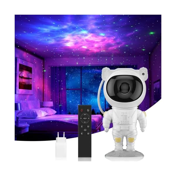SWIFTVEIN LED-Sternenhimmel Projektor Astronaut, Galaxy Light mit Fernbedienung und Timer, Sternenprojektor Kinder und…