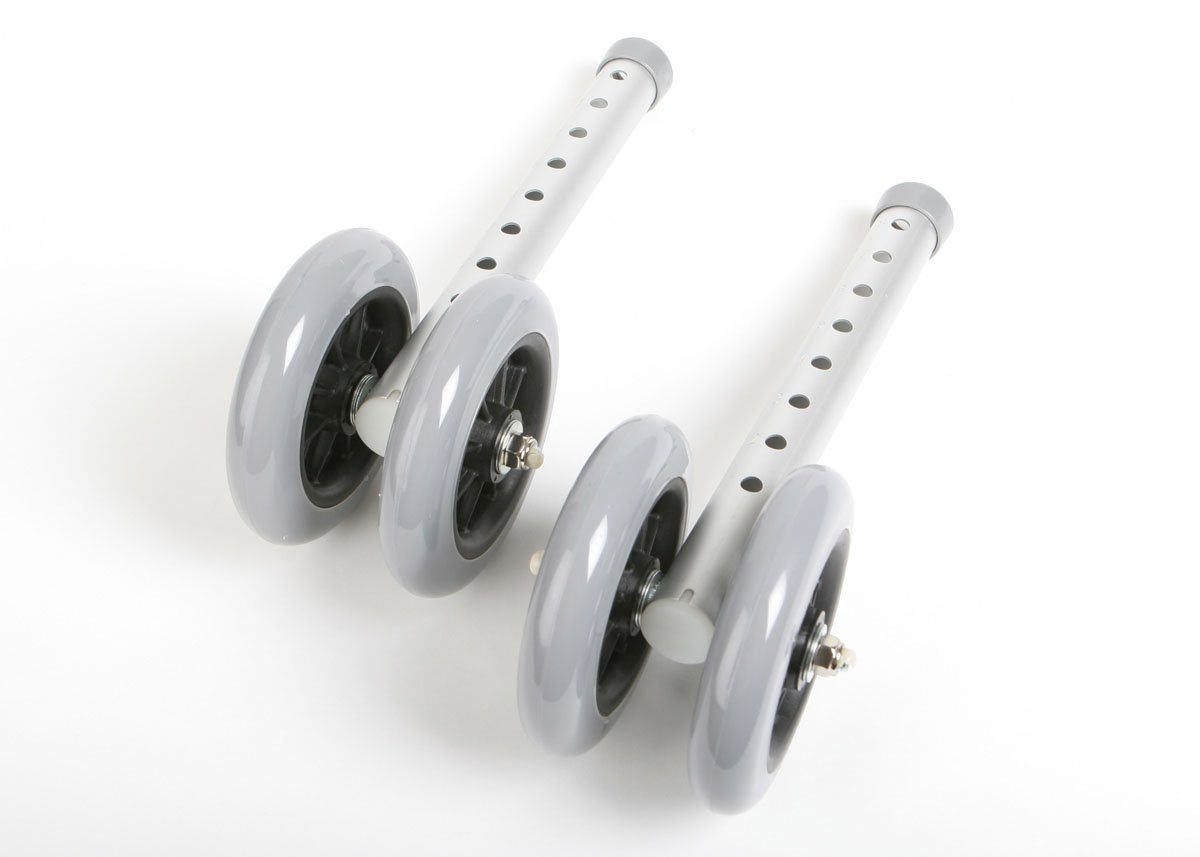 Photo 1 of Medline Dual 5 in. Wheels for Bariatric Walker, 1 Pair