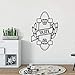 Enfants Skateboard Stickers Muraux Vinyle Stickers Muraux Jeunes Patinage Sport Vinyle Décor À La Maison Patins Amovible Murale 57 * 82 Cm