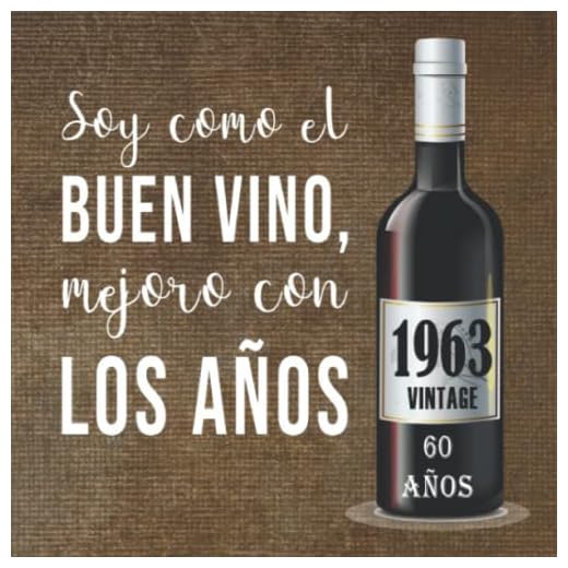 Libro de Visitas para el 60 cumpleaños 1963: 120 páginas con espacio para fotos y mensajes de invitados.