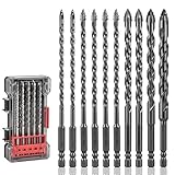 REKCKRUL Upgraded Premium Masonry Drill Bit Set 6' (152mm)...