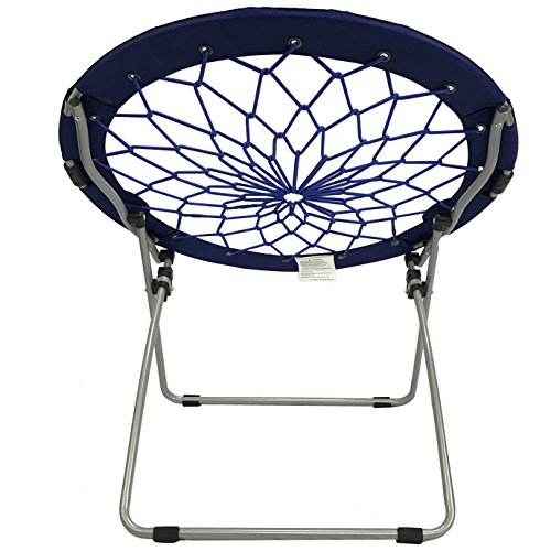 CAMPZIO Bungee Chair Round Bungee Chair Folding Comfortable Lightweight