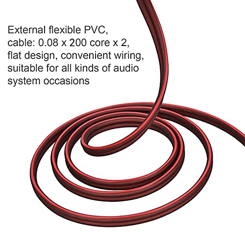 Speakon To 1/4"Ts Male Speaker Cables 25Ft 2Pcs Professional 14 Gauge Awg Wire Audio Amplifier Connection Cord Dj/Pa Speaker Cable Wire #TOP6