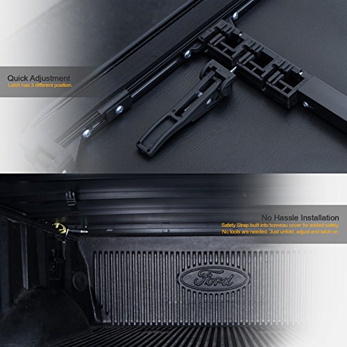 Stehlen 714937189300 Soft Tri Fold Tonneau Cover Black For 2016 2020 Toyota Tacoma 6 Feet 72 Long Bed Buy Online In Belize At Desertcart