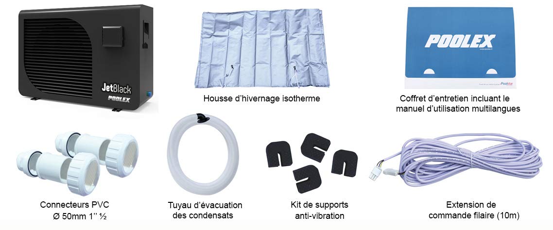 Pompe à Chaleur Piscine N NETSPA 7kW Inverter WiFi jusqu'à 45 m³