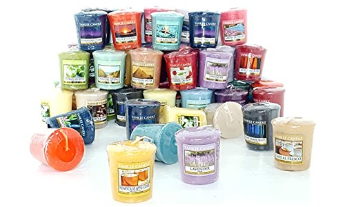 Preisvergleich Produktbild YANKEE CANDLE Mix von 50 Votivekerzen Sampler Votive