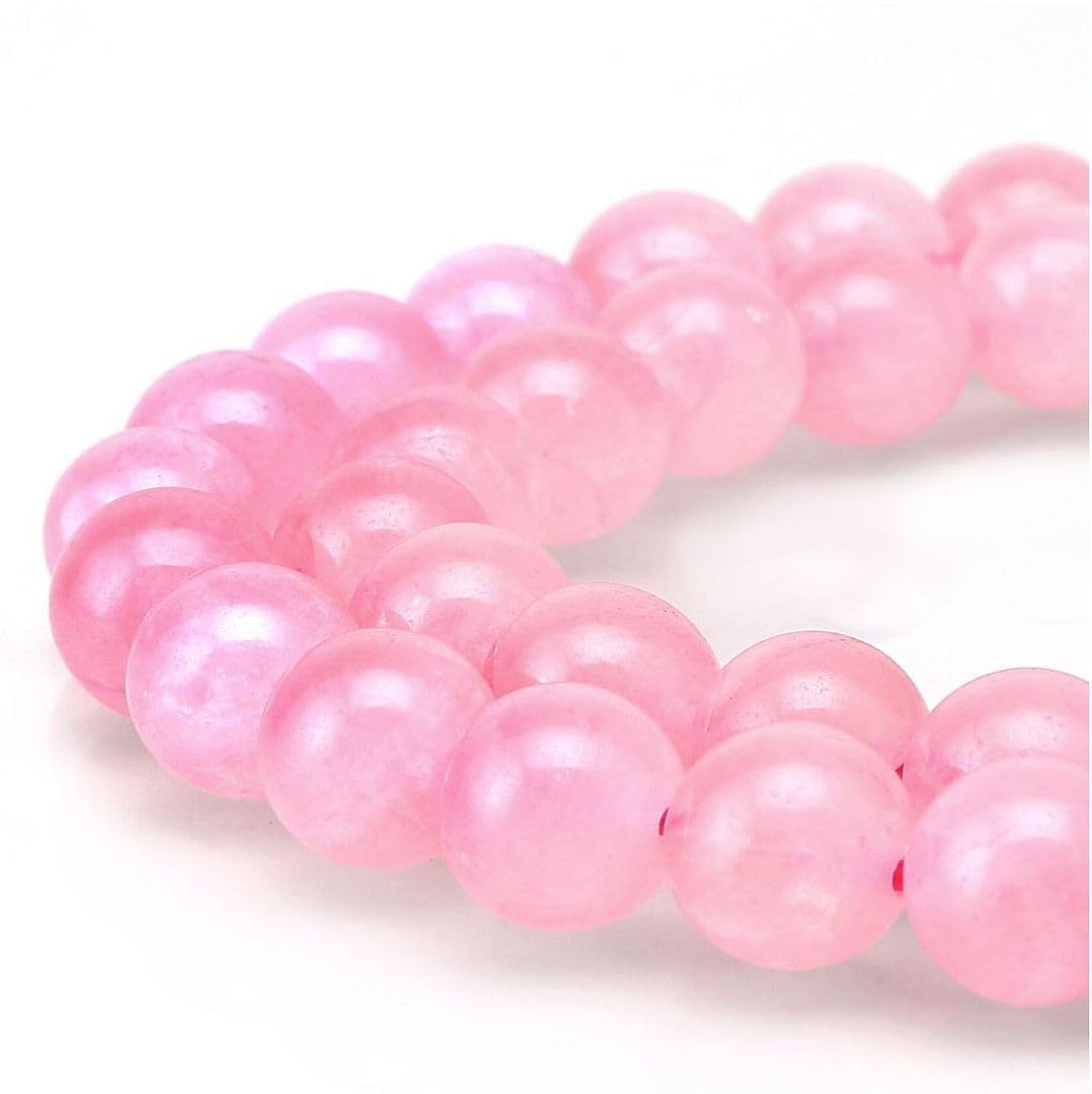 90pcs Adabele Natural Rose Quartz Pink Crystal Gemstone 4mm (0.16 Inch) Round Beads