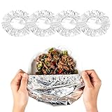 Pop-Up Universal Fit Design: These aluminum foil food covers expand and contract to snugly cover containers of multiple sizes, eliminating the need for mismatched lids or wasteful single-use alternatives. Effective Heat Retention Barrier: Engineered ...