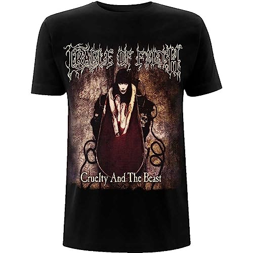 Amazon.com: Cradle of Filth Men's Cruelty and The Beast T-Shirt