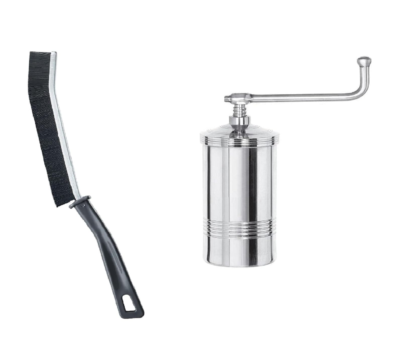 Tekzie Stainless Steel Sev Sancha Maker Machine with 6 Different Jali Noodles, Bathroom Gap Cleaning Brush, Multi-Purpose Door Window Cleaning Brush-image-33