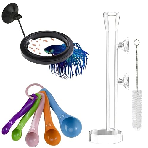 Dbeans Flourithing Comedero Peces Automatico,Un Juego De Piensos para Camarones De Tres Piezas,Dispensador…