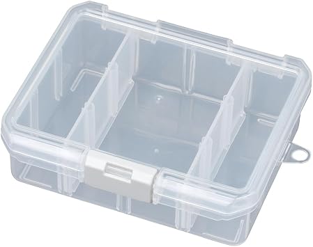 JEJ Astage Presentation Storage Case, Clear, Includes Dividers, Collection Case, Deep Type, 155 F, Portable, Can Batch, Acrylic Goods, Key Holder, Storage, Aquatic