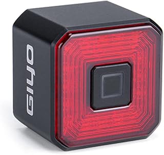 LIUXING Lanterna trazeira,Lâmpada traseira com freio inteligente para bicicleta Carregamentos USB Lâmpada traseira de alta luz Luz de advertência de ciclismo Mountain bike equipamento de equitação de