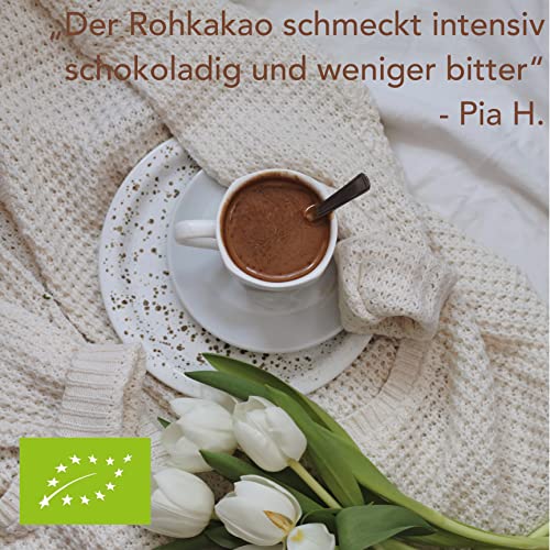 Cacao en polvo orgánico crudo de Perú | 100% natural sin azúcar | Raw Cacao Powder⦠(400 g) - Imagen 5