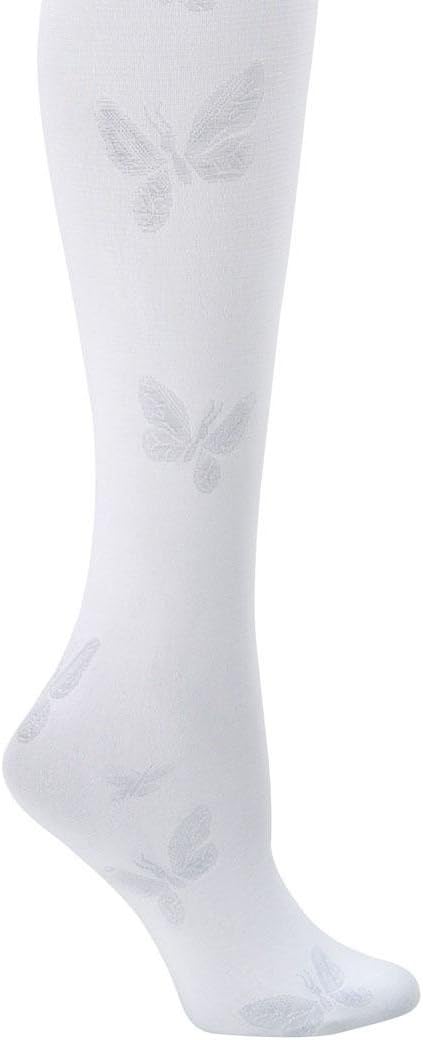 Women's Butterfly Trouser Socks | 11mm Hg Compression | Comfort Support | 1 Pair