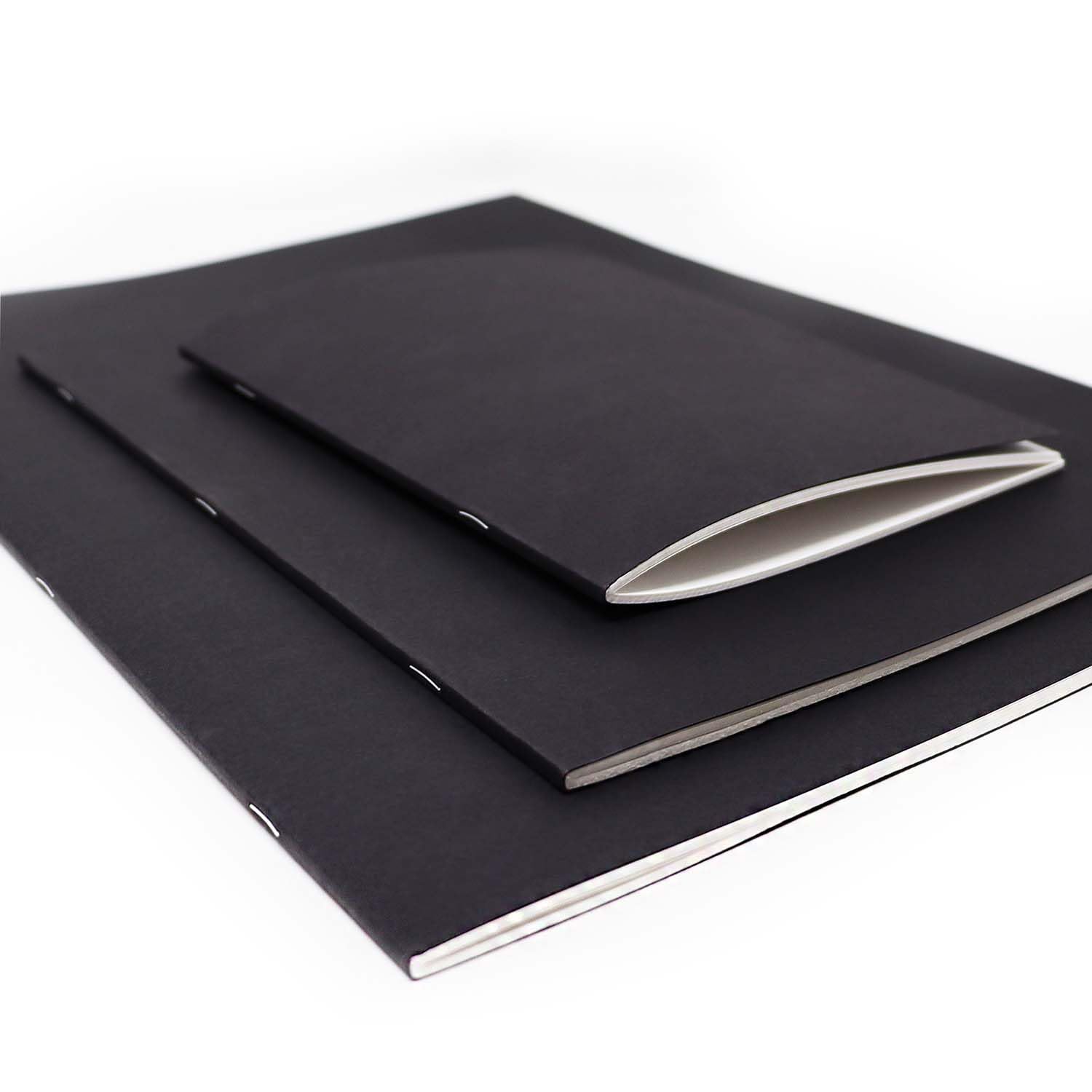 Artway Softback Sketchbook - A3 Portrait - 135gsm Cartridge Paper - 20 pages/40 Sides - Pack of Ten, White - Image 4